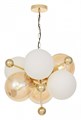 Подвесная люстра LUMINA DECO Afrodis LDP 1138-6 GD - фото 4413427