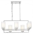 Подвесная люстра LUMINA DECO Lino LDP 1239-8 CHR - фото 4413484