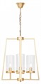 Подвесная люстра LUMINA DECO Fedi LDP 1247-4 F.GD - фото 4413539