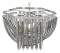 Подвесная люстра LUMINA DECO Boscone LDP 7044-550 CHR+GY - фото 4413823