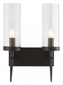 Бра LUMINA DECO Moratti LDW 8022-2 BK+PR - фото 4414179
