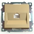 Розетка Ethernet RJ-45 без рамки Stekker Катрин 49227 - фото 4418929