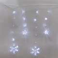 Бахрома световая Бахрома со снежинками 255-075 - фото 4420662