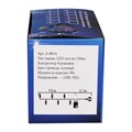 A-001A LED WW гирлянда светодиодная 10м 100LED с контроллером, зеленый провод - фото 4445195