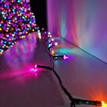A-026A RGB гирлянда светодиодная 10м 100LED влагозащищен. морозостойкая - фото 4447162