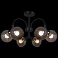 Люстра потолочная Reluce E27 01268-0.3-06 BK+CR - фото 4449077