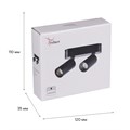 13005-9.3-002UR magnetic LED2x5W BK - фото 4452871 13005-9.3-002UR magnetic LED2x5W BK - фото 4452871