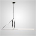 Подвесной светильник Imperiumloft Suspension Cercle Et Trait – Graphite Satine 40.1282-0 - фото 4457092