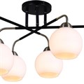 Люстра потолочная ILLUMICO E27 IL0252-6CSQ-79 BK AB - фото 4459828