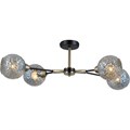 Люстра потолочная ILLUMICO E14 IL0253-4CSQ-79 BK AB - фото 4459835
