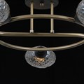 Люстра потолочная ILLUMICO E14 IL0300-5CSQ-79 BK AB - фото 4459929