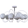 Люстра потолочная Reluce E27 01269-0.3-08B WH+CR - фото 4460244