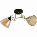 Люстра потолочная Reluce E27 01321-0.3-02 FGD+BK - фото 4460326