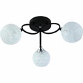Люстра потолочная Reluce E27 01331-0.3-03 BK+CR - фото 4460376