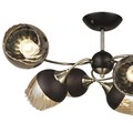 Люстра потолочная Reluce E27 04250-0.3-06 BK+AB - фото 4460834