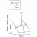 Подвесная люстра Lightstar Struttura 742063 - фото 4530882