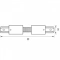 Соединитель гибкий для треков Lightstar Barra 501157 - фото 4531362