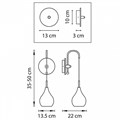 Бра Lightstar Pentola 803537 - фото 4532543