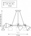 Подвесная люстра Lightstar Acrobata 761164 - фото 4532880