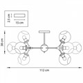 Люстра на штанге Lightstar Beta 785083 - фото 4535962