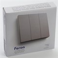 Выключатель беспроводной трехклавишный Feron Tm 83 41721 - фото 4548241