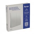 Выключатель беспроводной двухклавишный Feron TM92 51021 - фото 4553258