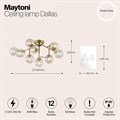 Потолочная люстра Maytoni Dallas MOD545PL-12G - фото 4578289