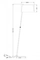 Торшер Maytoni Bergamo MOD613FL-01W - фото 4578395