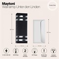 Накладной светильник Maytoni Unter den Linden O578WL-02B - фото 4578648