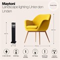 Наземный высокий светильник Maytoni Unter den Linden O578FL-01B - фото 4578718