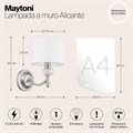 Бра Maytoni Alicante MOD014WL-01N - фото 4578772