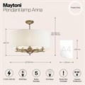 Подвесной светильник Maytoni Anna H007PL-05G - фото 4578791