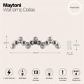 Светильник на штанге Maytoni Dallas MOD547WL-13CH - фото 4578923