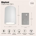 Накладной светильник Maytoni Slim C012CL-01W - фото 4579146