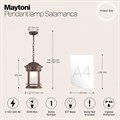 Подвесной светильник Maytoni Salamanca O031PL-01BR - фото 4580309