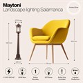 Наземный высокий светильник Maytoni Salamanca O031FL-01BR - фото 4580313