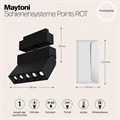 Светильник на штанге Maytoni Points TR015-2-10W4K-B - фото 4580822