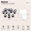 Потолочная люстра Maytoni Dallas MOD545PL-12CH - фото 4581342