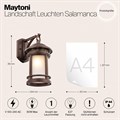Светильник на штанге Maytoni Salamanca O031WL-01BR - фото 4581366