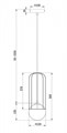 Подвесной светильник Maytoni Telford P361PL-01G - фото 4581439