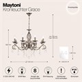 Подвесная люстра Maytoni Grace RC247-PL-08-R - фото 4581463