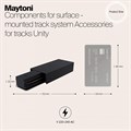 Соединитель Maytoni Accessories for tracks TRA001B-11B - фото 4581466