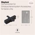 Соединитель линейный для треков Maytoni Accessories for tracks TRA002C-11B - фото 4581479