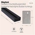Трек накладной Maytoni Busbar trunkings TRX001-112B - фото 4581488