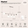 Подвесной светильник Maytoni Erich MOD221-PL-05-N - фото 4581652