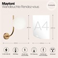 Бра Maytoni Rendez-vous MOD109WL-01BS - фото 4582730
