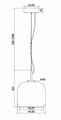 Подвесной светильник Maytoni Madmen MOD128PL-L6BR - фото 4582810