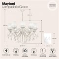 Подвесная люстра Maytoni Grace ARM247-10-G - фото 4583383