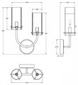 Бра Maytoni Arco MOD223WL-02BS - фото 4584227