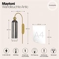 Бра Maytoni Antic MOD302WL-01GR - фото 4584384